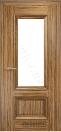 Фото Оникс Марсель под стекло (объемн.филенка) зебрано, Межкомнатные двери